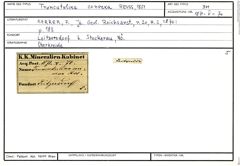 Karteikarte zum Belegmaterial von Truncatulina convexa Reuss, 1851